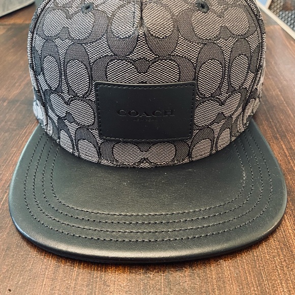 Coach Signature C Design Flat Brim Hat - Picture 11 of 11